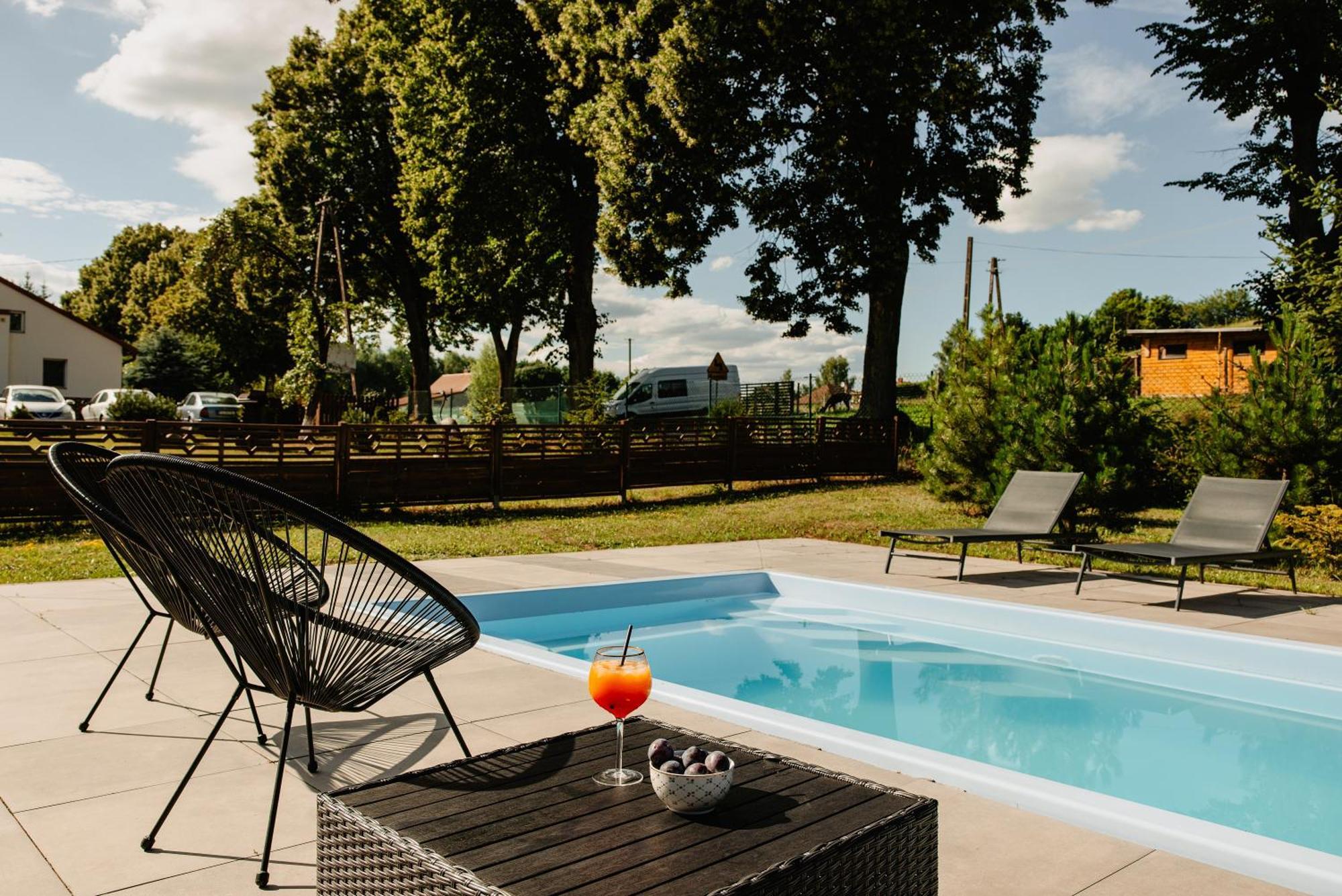 Gospodarstwo Agroturystyczne Z Basenem & Spa I Alpakami 厄尔科 外观 照片